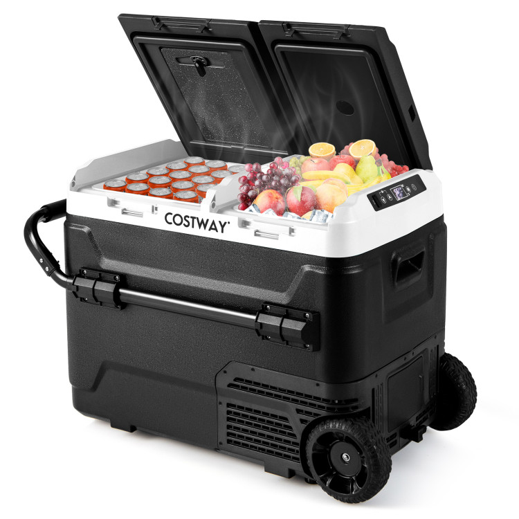 Dual Zone 12V Car Refrigerator for Vehicles Camping Travel Truck RV Boat Outdoor - Image 3