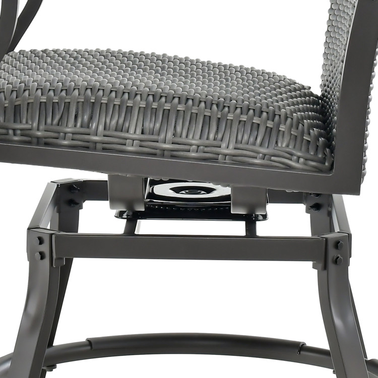 3 Pieces Swivel Bar Set with 4D Air Fiber Cushion - Image 8