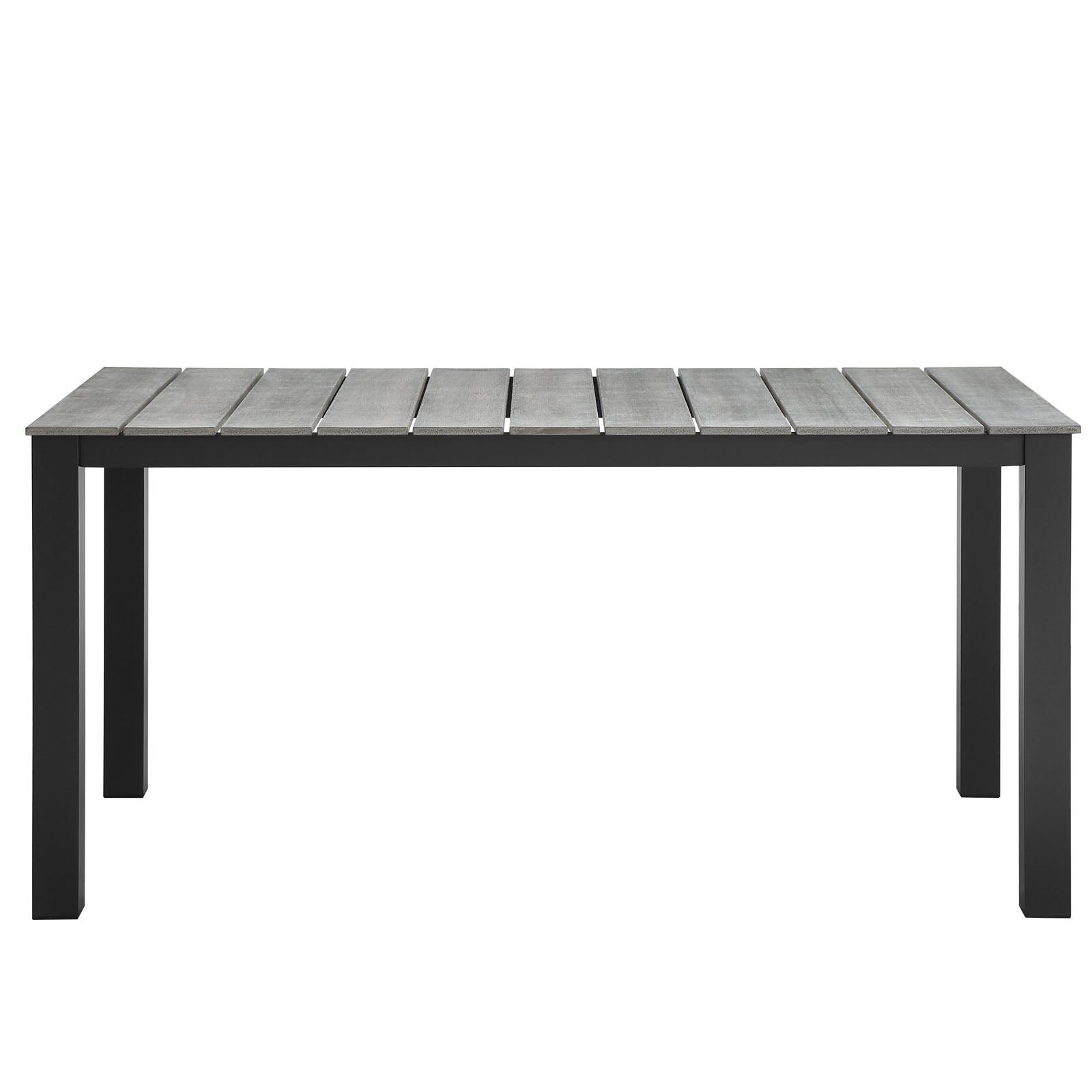 Maine 63" Outdoor Patio Dining Table - Image 2