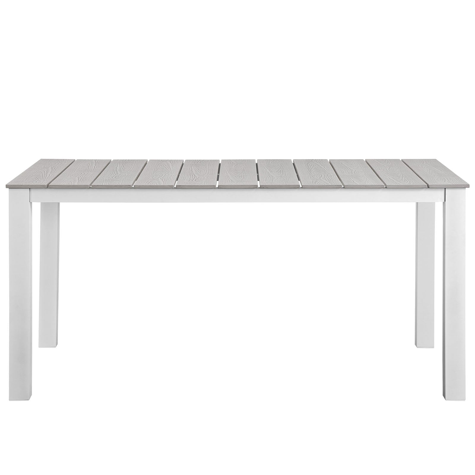 Maine 63" Outdoor Patio Dining Table - Image 5
