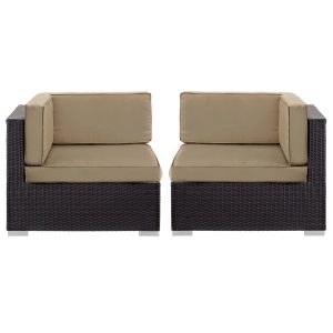 Gather Outdoor Patio Corner Sectional Set of 2