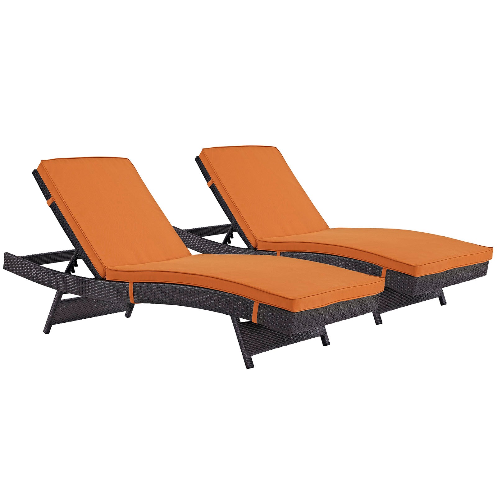 Convene Chaise Outdoor Patio Set of 2 - Image 6