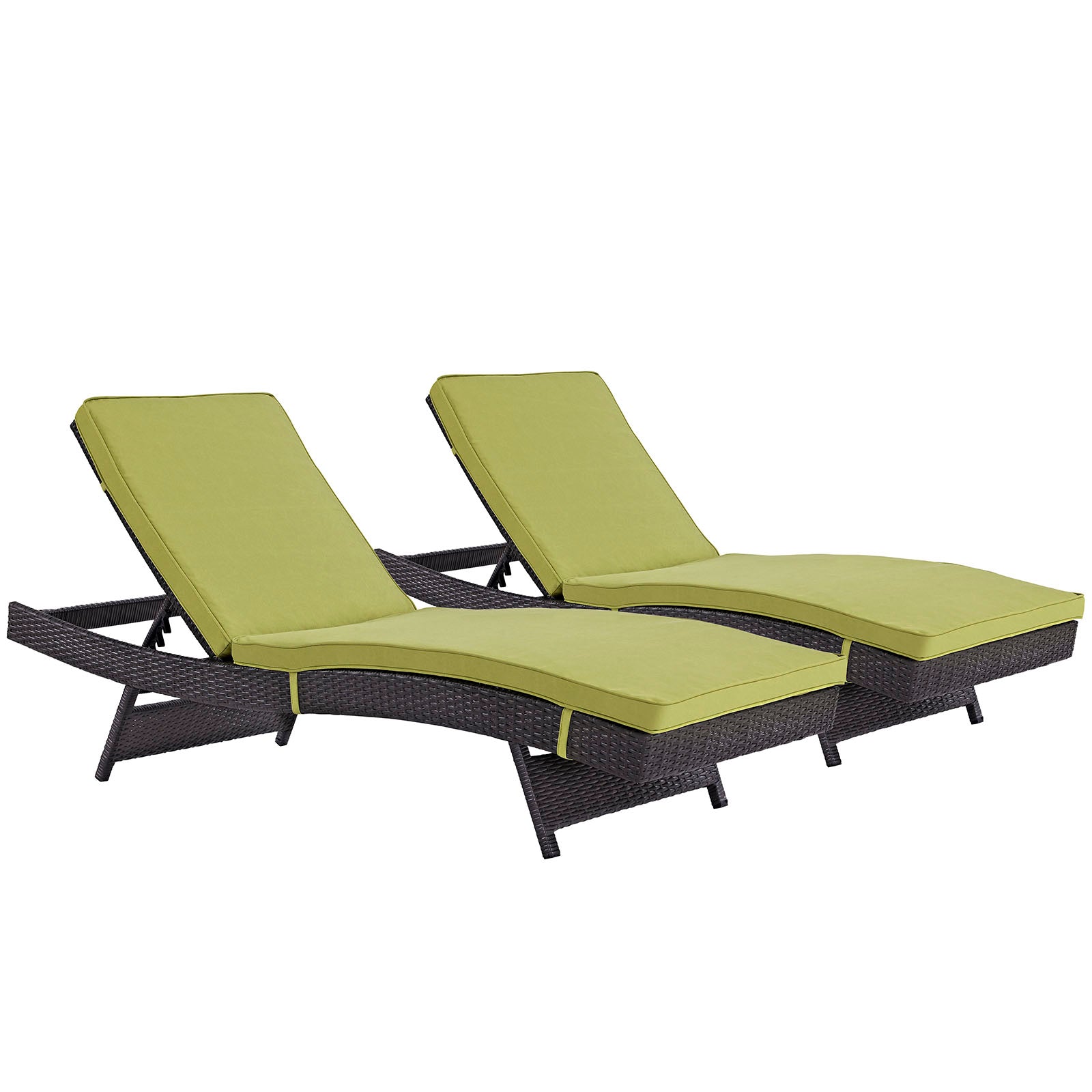 Convene Chaise Outdoor Patio Set of 2 - Image 10