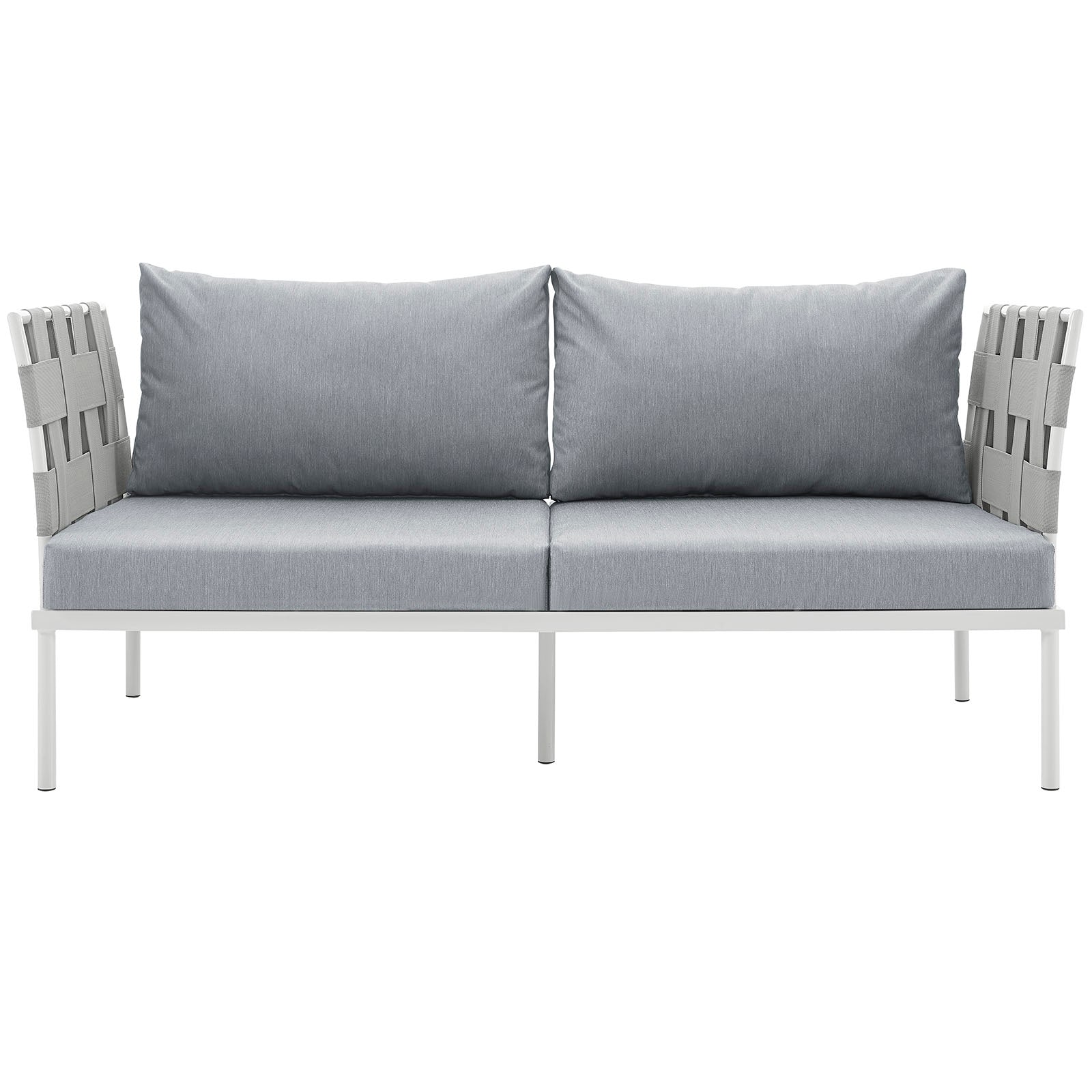 Harmony Outdoor Patio Aluminum Loveseat - Image 10