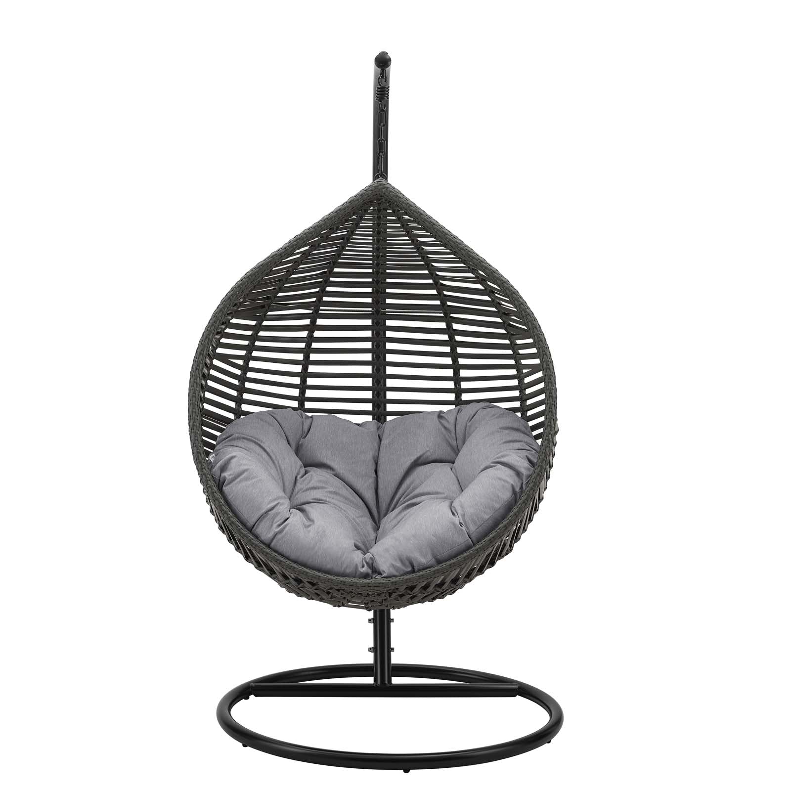 Garner Teardrop Outdoor Patio Swing Chair - Image 5