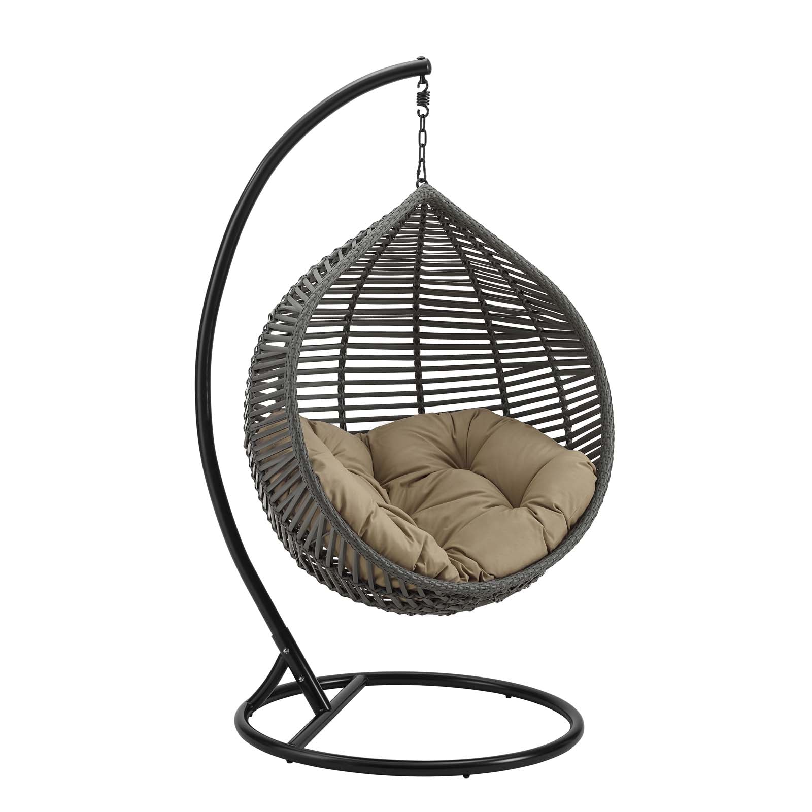 Garner Teardrop Outdoor Patio Swing Chair - Image 8