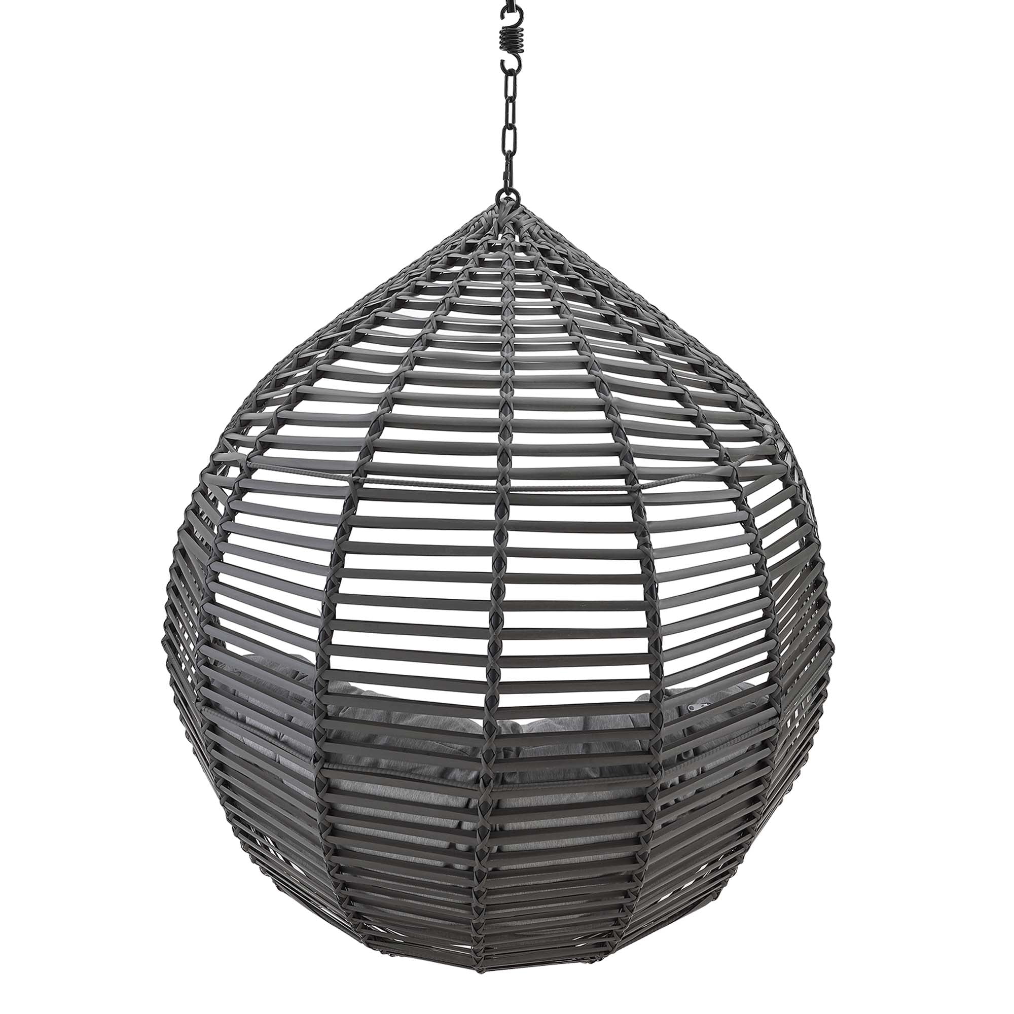 Garner Teardrop Outdoor Patio Swing Chair Without Stand - Image 5