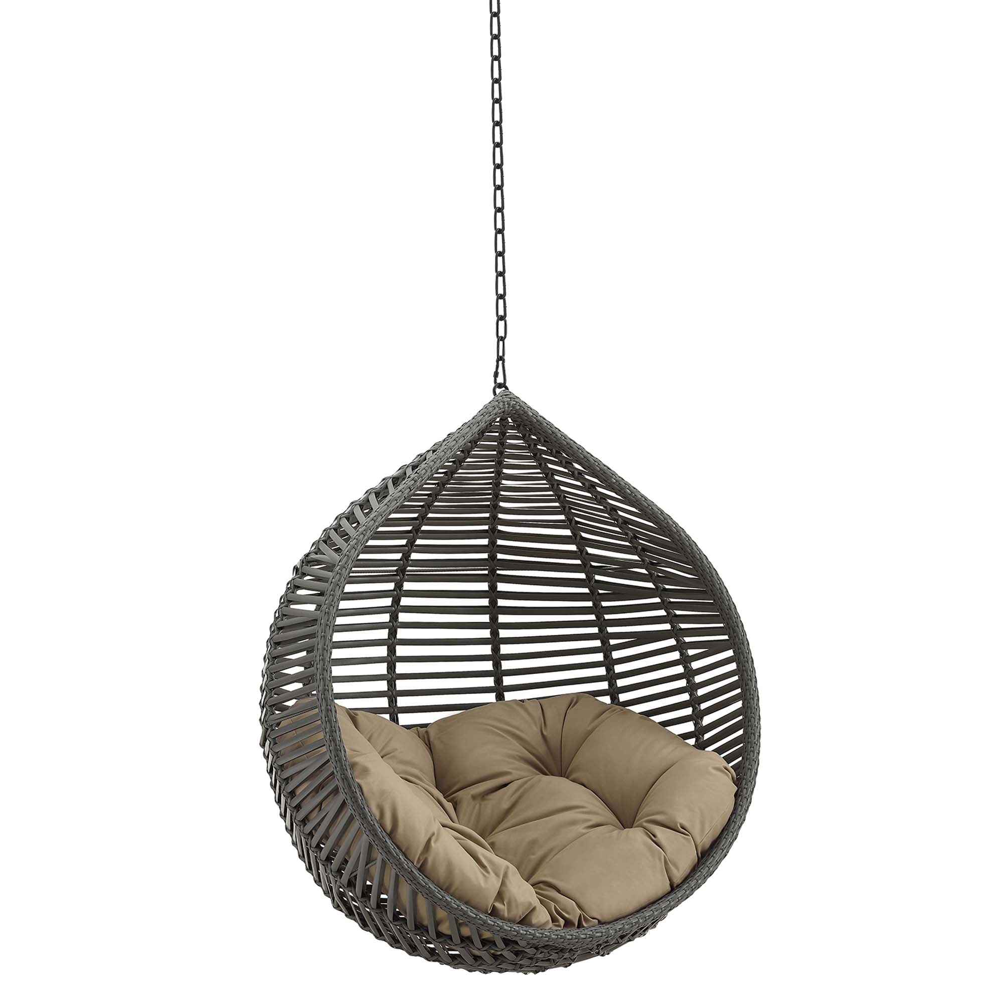 Garner Teardrop Outdoor Patio Swing Chair Without Stand - Image 7