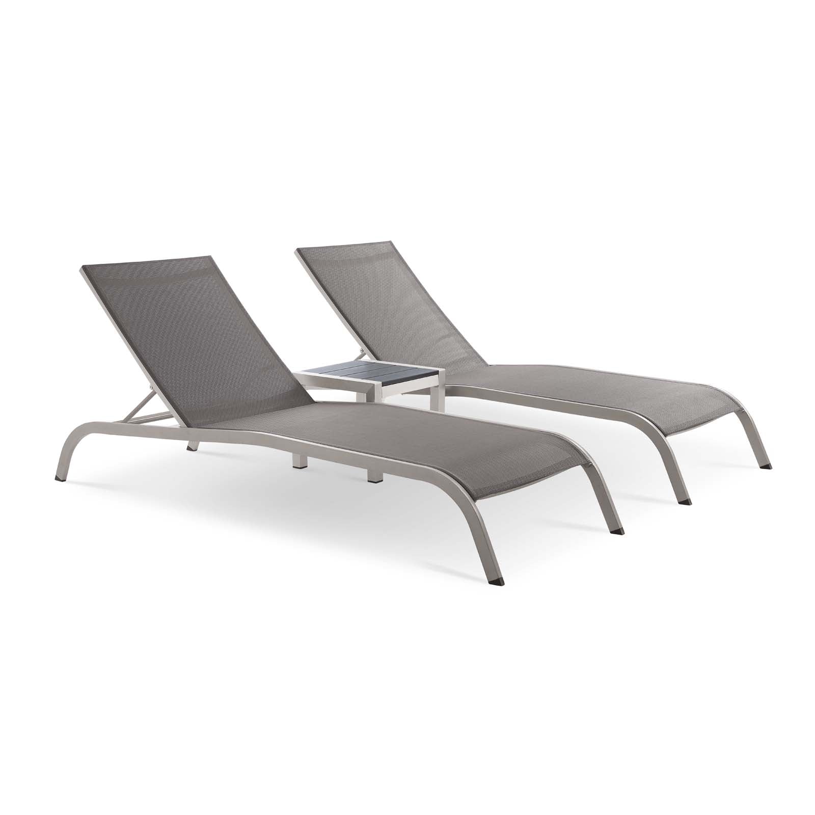 Savannah 3 Piece Outdoor Patio Mesh Set - Image 9