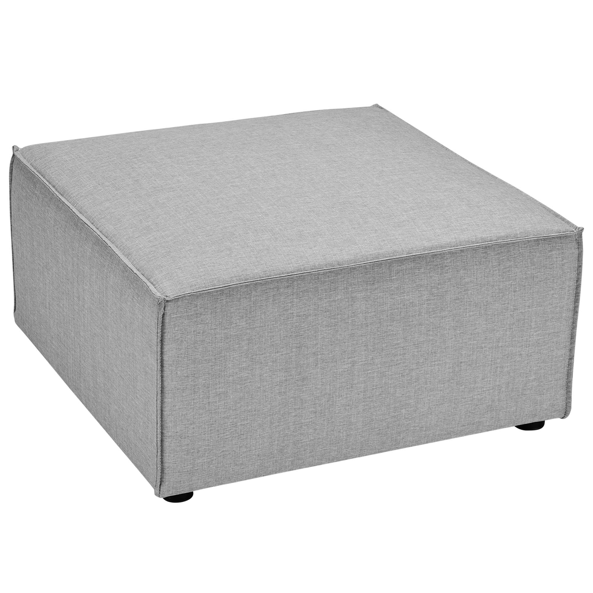 Saybrook Outdoor Patio Upholstered Sectional Sofa Ottoman - Image 4