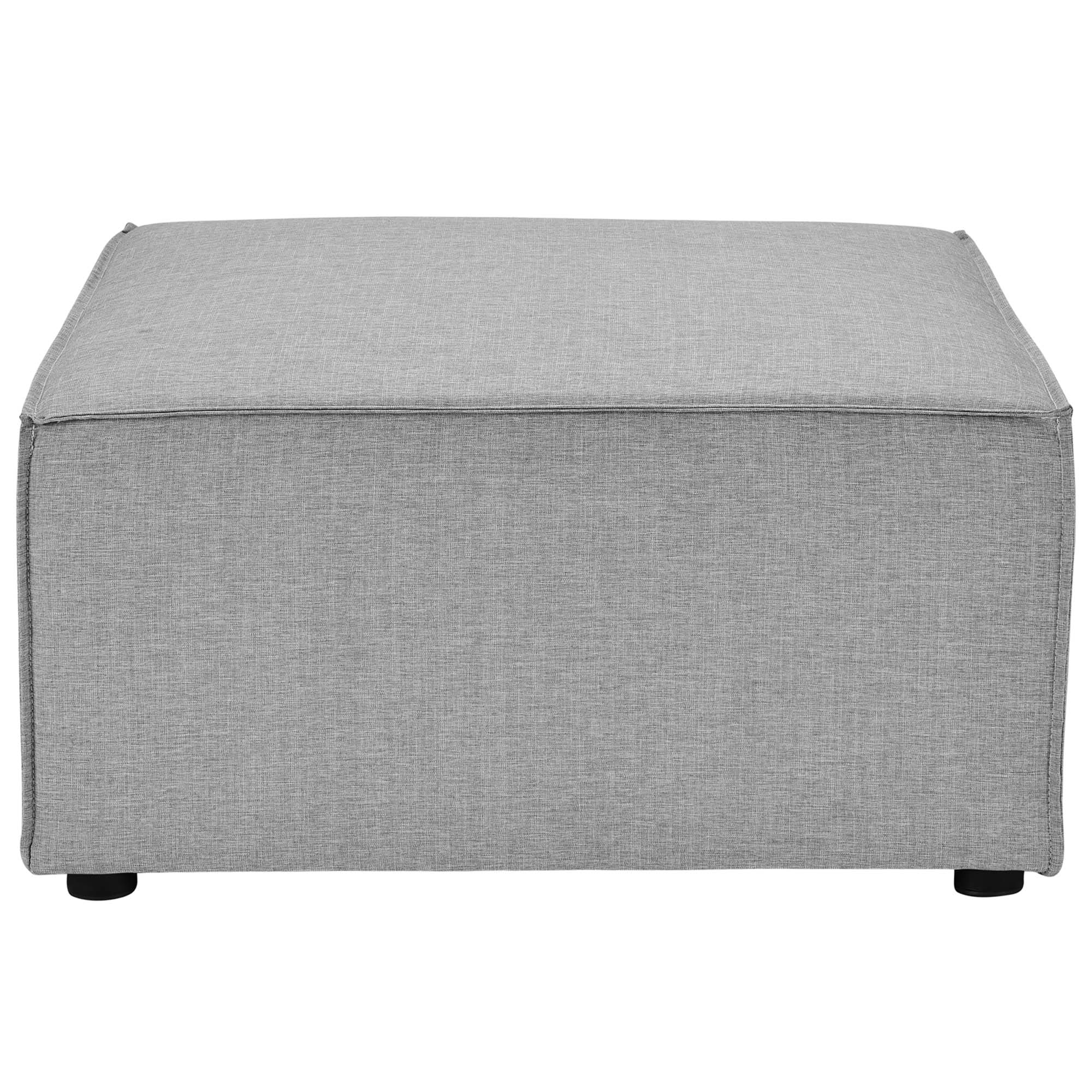 Saybrook Outdoor Patio Upholstered Sectional Sofa Ottoman - Image 5