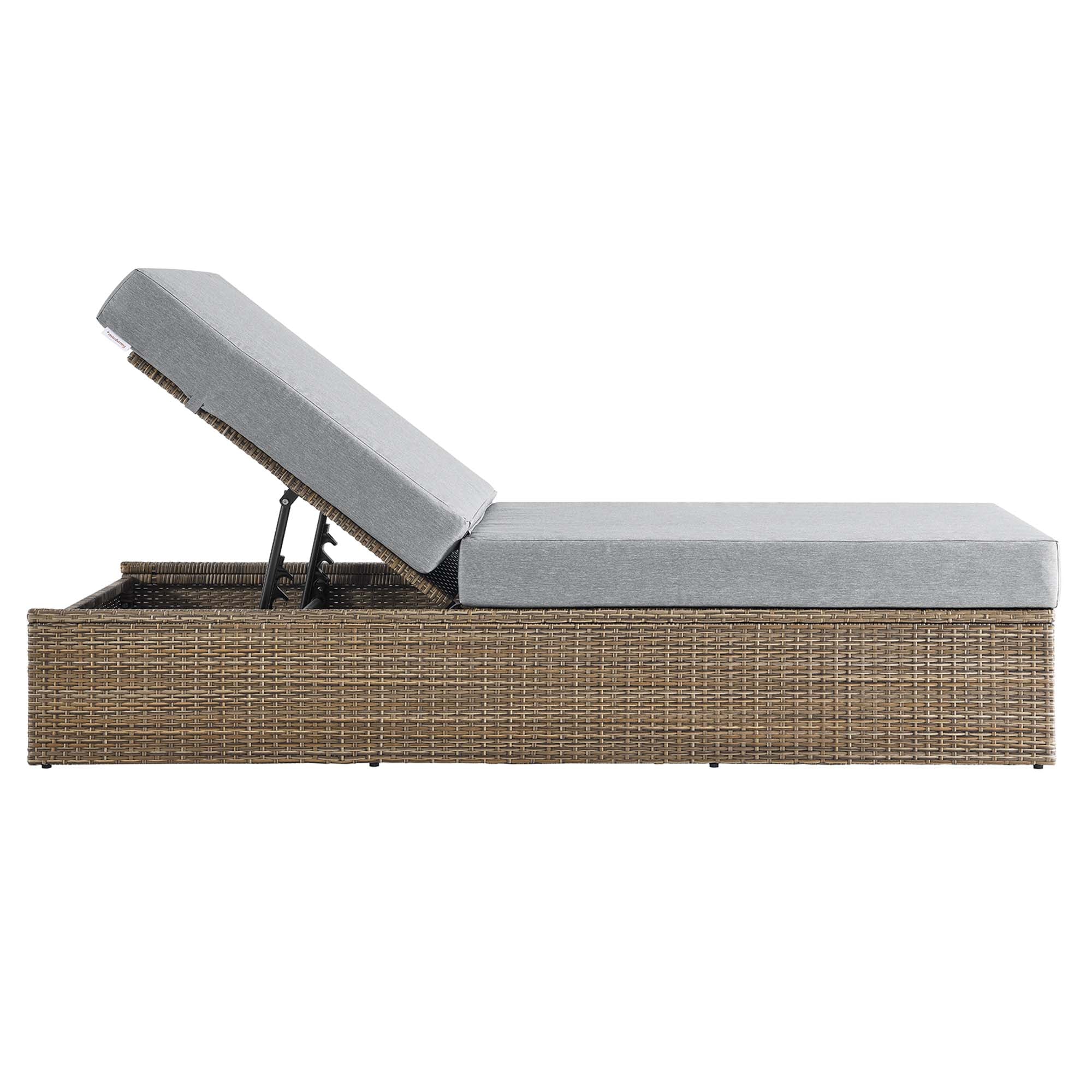 Convene Outdoor Patio Chaise Lounge Chair - Image 6