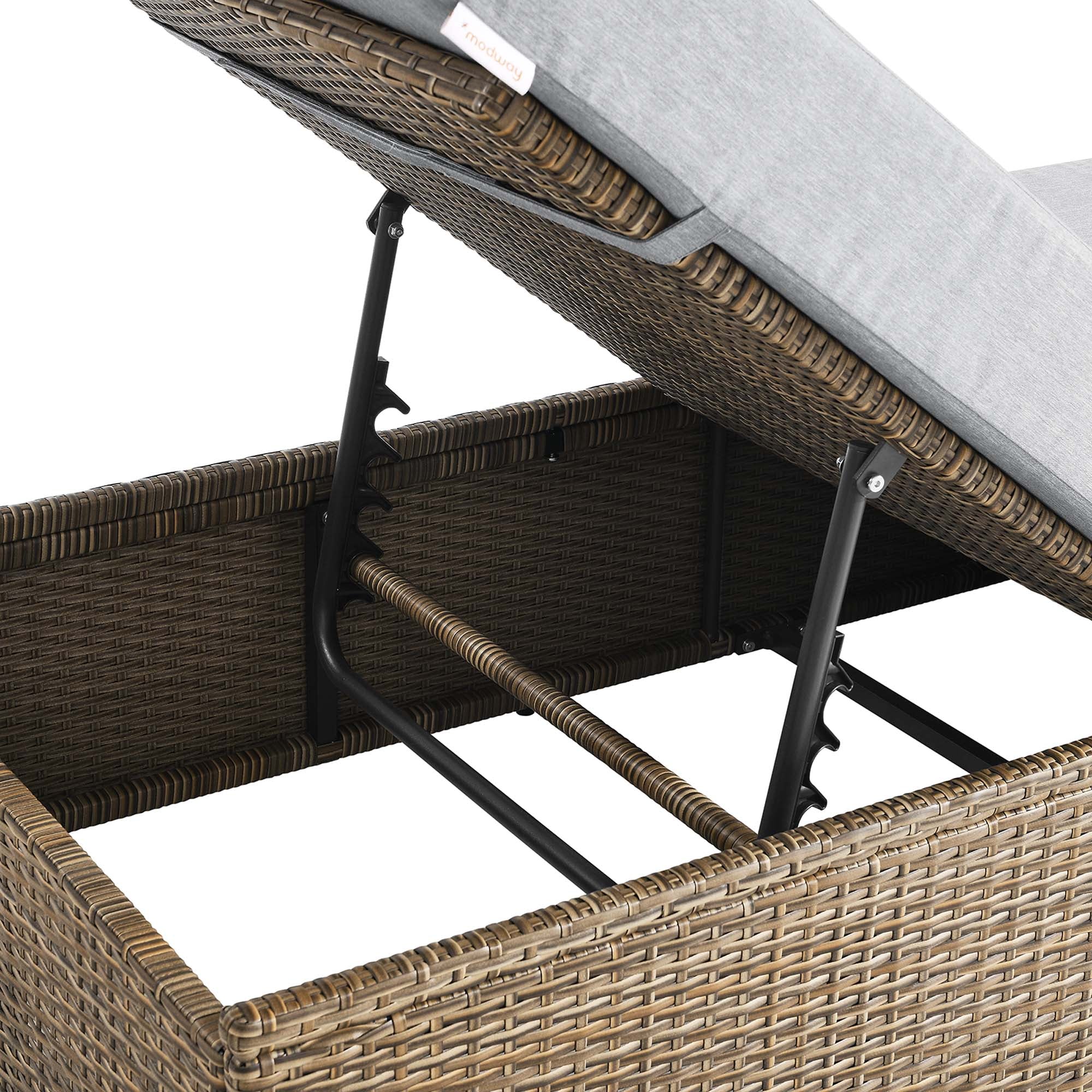 Convene Outdoor Patio Chaise Lounge Chair - Image 10