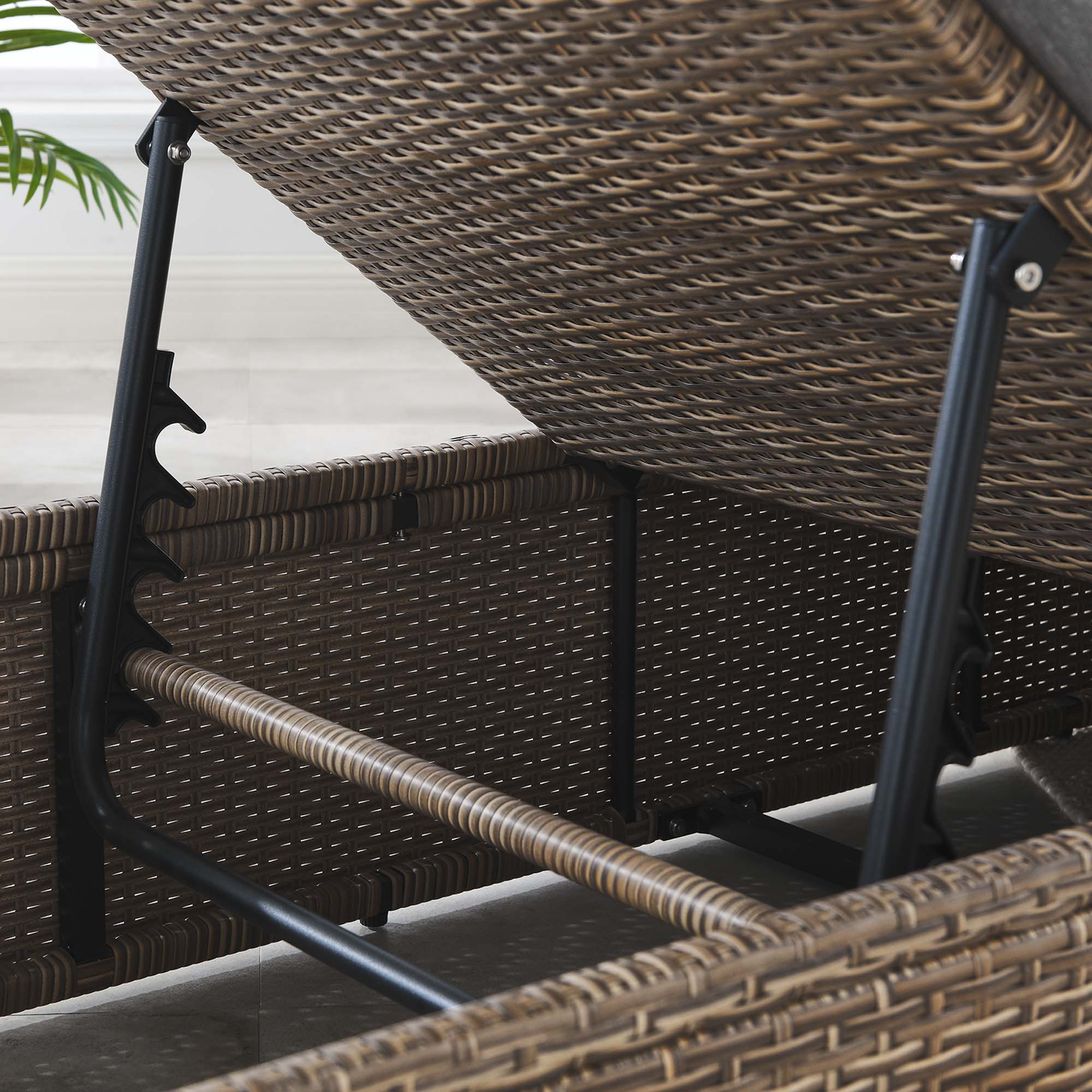 Convene Outdoor Patio Chaise Lounge Chair - Image 5