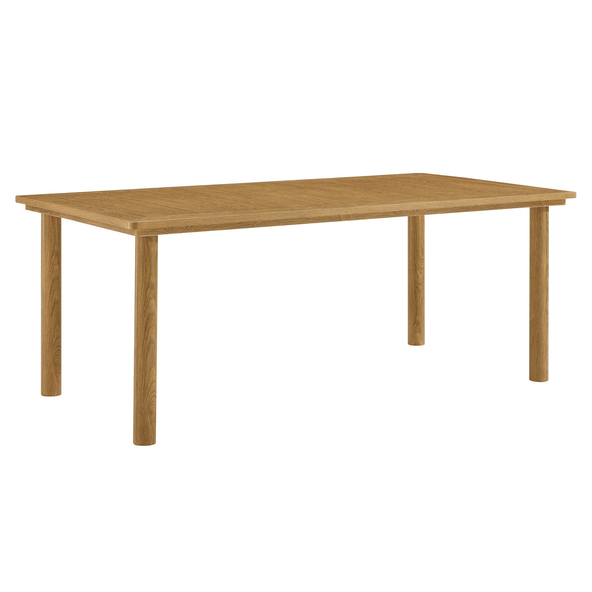 Parkland 76" Outdoor Patio Aluminum Dining Table