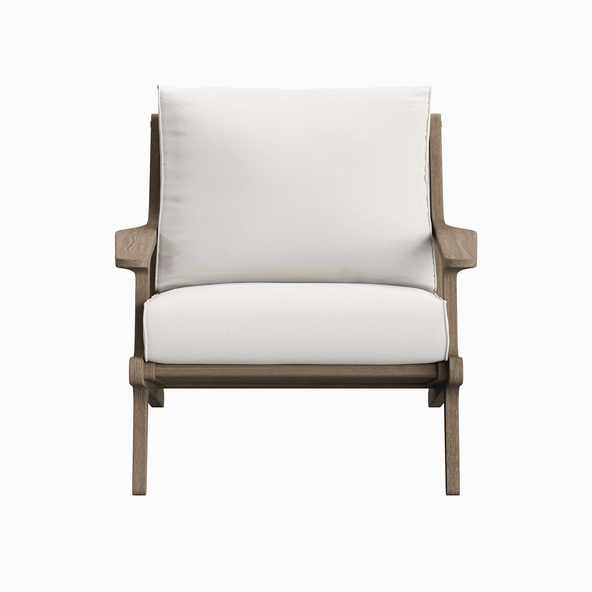 Saratoga Outdoor Teak Wood Armchair - Image 9