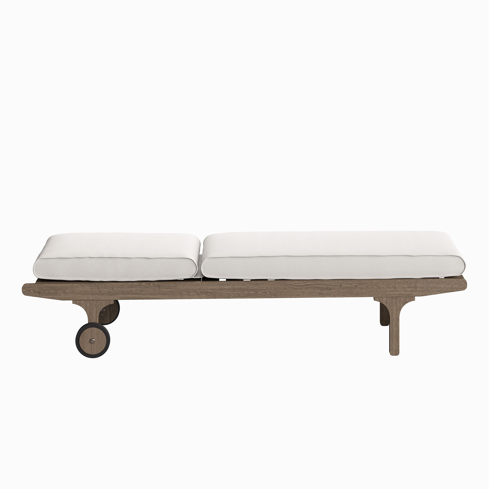Saratoga Outdoor Teak Chaise Lounge Chair - Image 7