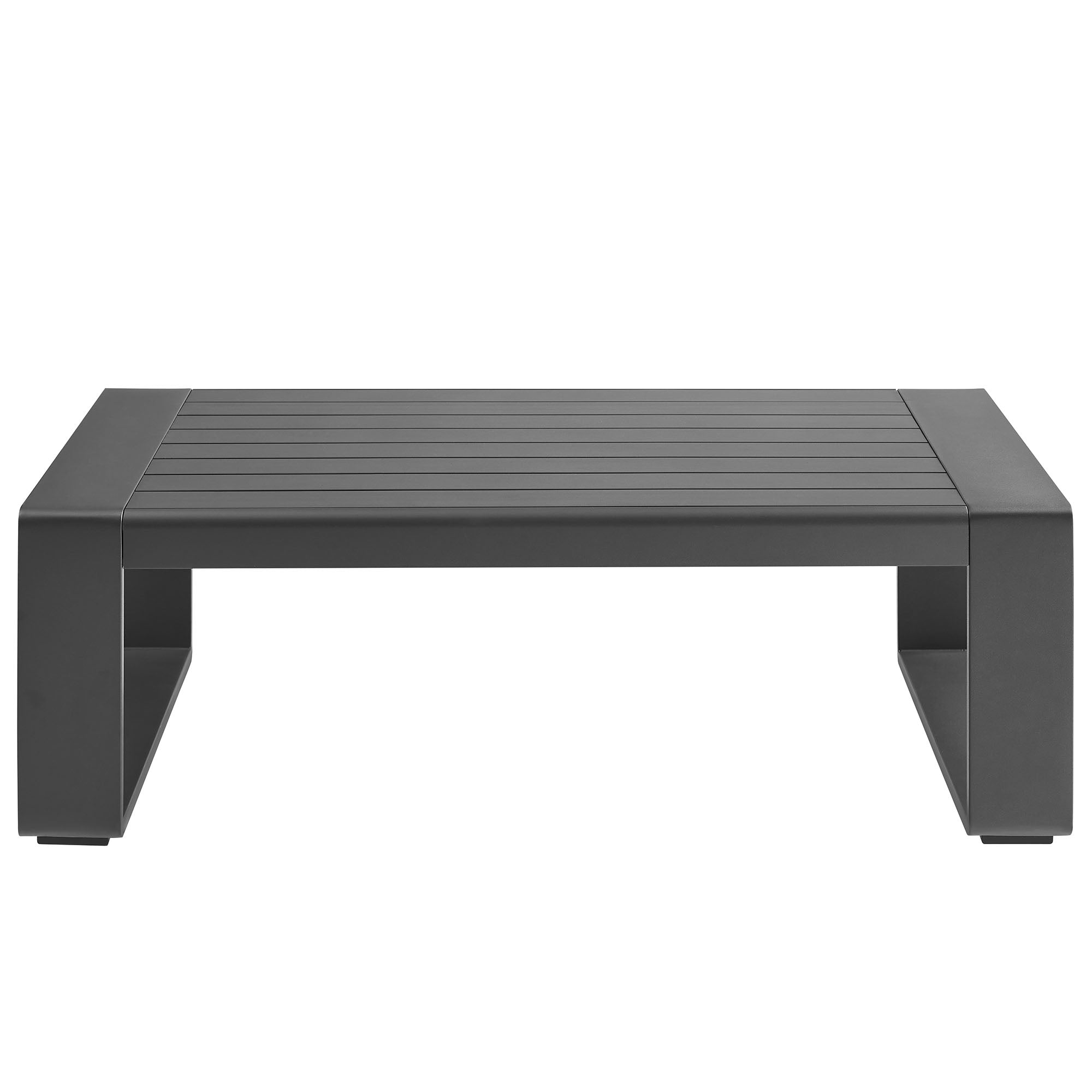 Lirienne Outdoor Patio Aluminum Coffee Table - Image 7