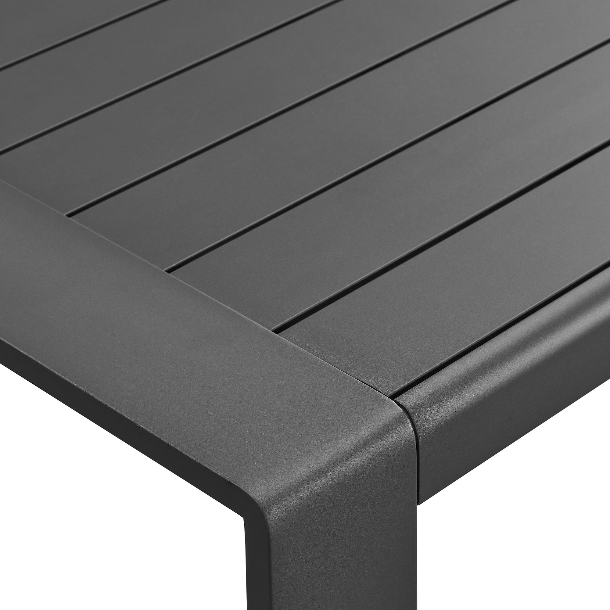 Lirienne Outdoor Patio Aluminum Coffee Table - Image 9