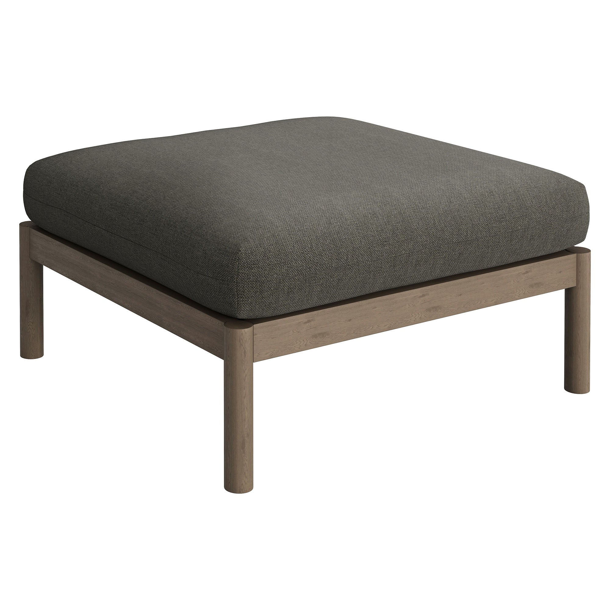 Eleni 2-Piece Outdoor Teak Wood Armchair and Ottoman Set - Image 7