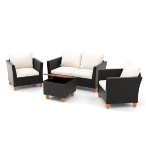 Outdoor Paradise 7-Piece Patio Relaxation Set