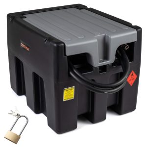 Portable Diesel Tank 53 Gallon with 13.2 GPM Flow Rate for Transportation